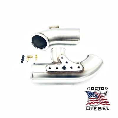 Kit Spyder colector de admisión de acero inoxidable diésel Powerstroke 7,3 L para Ford 1999-2003 Foto 1 de 2