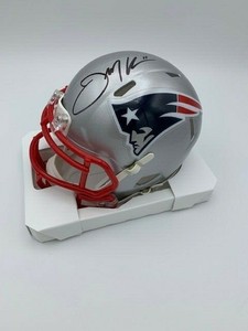julian edelman signed helmet