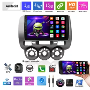 For Honda Fit Jazz 2004-2007 9in Android Car Carplay Stereo Radio GPS Navi Unit - Picture 1 of 12