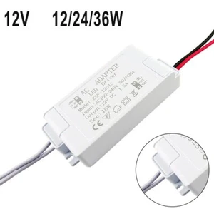 LED Driver Adapter AC 220 -240V To DC/12V Transformer Power Supply LED Strip - Picture 1 of 48