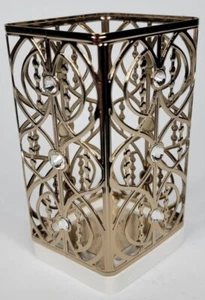 BATH & BODY WORKS GEMS & GOLD GATE METAL GENTLE FOAMING HAND SOAP SLEEVE HOLDER - Picture 1 of 4