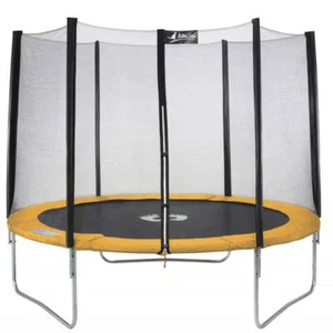 Sun@Sport Trampolino 250 Tappeto Elastico con Rete di Sicurezza Ø 244 cm - Foto 1 di 7