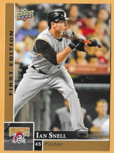 IAN SNELL PITTSBURGH PIRATES #235 - CUBIERTA SUPERIOR PRIMERA EDICIÓN CASI NUEVO-COMO NUEVO 2009 - Imagen 1 de 2