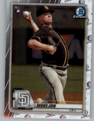 2020 Bowman Chrome #48 Adrian Morejon RC (ref 154509) - Image 1 of 2