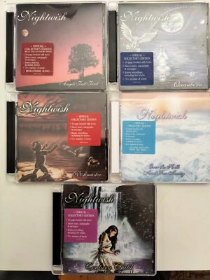 NIGHTWISH OFFICIAL COLLECTOR'S EDITIONS OF THE FIRST 5 ALBUMS - Image 1 of 4