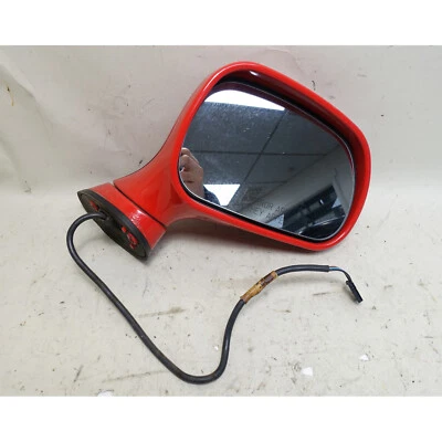 1996-2002 BMW Z3 Roadster Coupe espelho lateral direito vermelho brilhante fabricante de equipamento original - Imagem 1 de 4