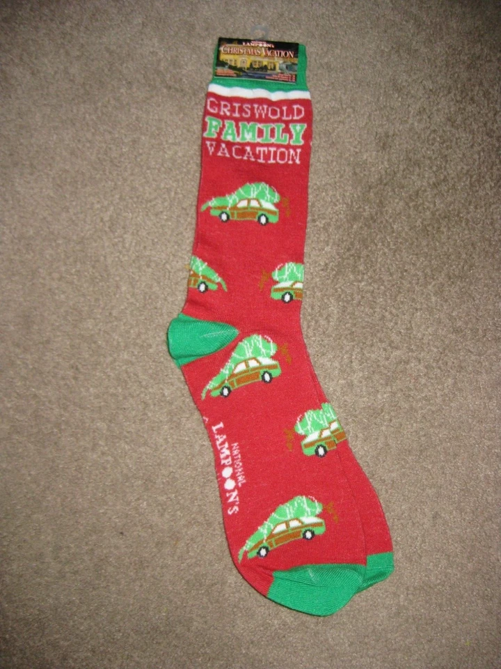 Nuevo con etiquetas Calcetines National Lampoon’s Navidad Vacaciones Novedad Crew Foto 1 de 1