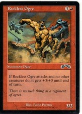 Reckless Ogre - Exodus - MTG Magic the Gathering