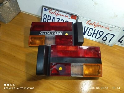 Fiat 131 Racing Taillight Set Right And Left New Item Italian OEM - Image 1 of 4