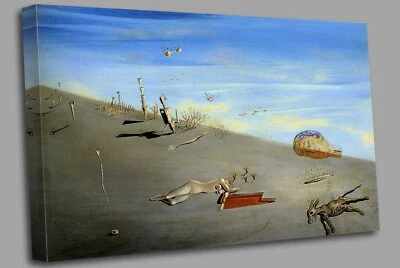 Impresión de cuadro de arte de pared en lienzo de miel es más dulce que la sangre Salvador Dalí Foto 1 de 4