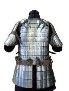 Halloween Mittelalter Ritter Brustplatte Schuppenrüstung Stahl Lamelle Byzantinische Rüstung - Bild 1 von 5