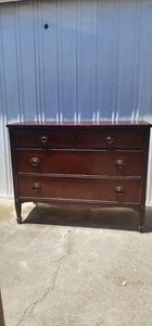 Sterling Furniture Mahogany Low Dresser Bathroom Vanity 5458 - Picture 1 of 7
