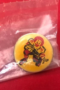 Vintage McDonald's Football Ronald McDonald Enamel Crew Pin Lapel Hat Tie Sealed - Picture 1 of 1