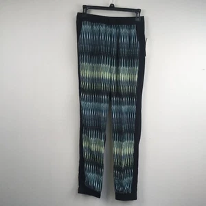 Pantalones de chándal Bisou Bisou para mujer grandes NUEVOS bolsillos estampado Ikat Michele Bohbot - Imagen 1 de 12