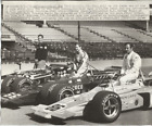 1971 Press Photo Of Indy Car Drivers Bobby Unser Mark Donohue And Peter Revson