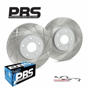 PBS Brakes Front Brake Disc & Prorace Pads for Renault Megane MK3 RS 250 265 275 - Picture 1 of 4