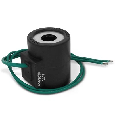 HydraForce 6352024 Solenoid Valve Coil, Wire Leads, 24v DC, Size 10
