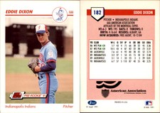 Eddie Dixon 1991 Line Drive AAA #182 Card *AutographDen*