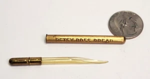 Vintage Betsy Ross Bread Advertising Pocket Dip Ink Pen Holsum - Picture 1 of 4