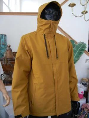 CHAQUETA GRANDE 686 DEFENDER MARRÓN DORADO CON CAPUCHA IMPERMEABLE AISLADA ESQUÍ SNOWBOARD Foto 1 de 4