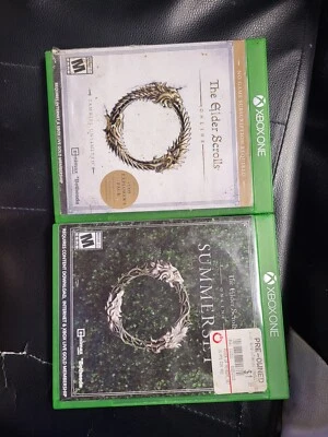CONJUNTO DE 2/ELDER SCROLL ONLINE SUMMERSET+THE ELDER SCROLLS ONLINE Xbox One Foto 1 de 2