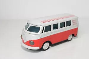 A79 1:24 BANDAI?? JAPÓN VW VOLKSWAGEN TRANSPORTER T1 ROJO BLANCO EXCELENTE ES... - Imagen 1 de 8