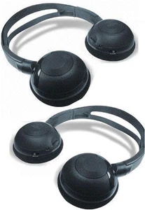 Porsche Cayenne  Folding Wireless Headphones - 2 Channel IR. 2001 to present - Picture 1 of 1