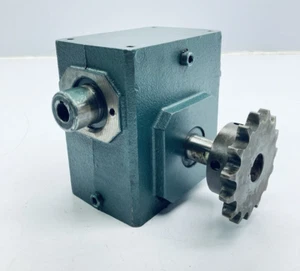 Grove Gear BMQ220-3 Schneckengetriebe Reduzierstück 60:1 Übersetzung 56C rechtwinklig *ohne Motoraufnahme - Bild 1 von 12