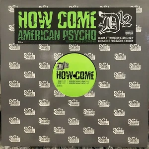 D12 + EMINEM + CYPRESS HILL - HOW COME / AMERICAN PSYCHO (12") 2004!!! RARE!!! - Picture 1 of 1