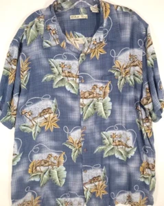 Batik Bay - Herren Hawaiihemd - 2XL XXL - Blau - Button Down - Kurzarm - Resort - Bild 1 von 8