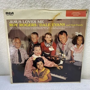 Roy Rogers/Dale Evans And Their Family "Jesus Loves Me", Vinyl LP CAS-1022(e) - Foto 1 di 4