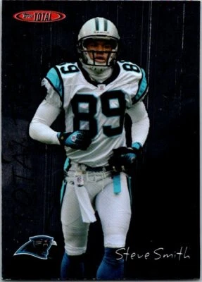 2007 Topps Total #TT9 Steve Smith Total Topps football card 8VVV - Image 1 of 2