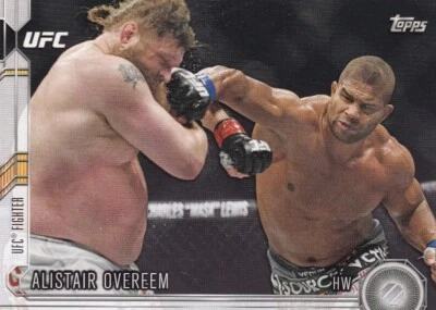 Tarjeta Alistair Overeem 2015 Topps UFC Chronicles 151 Pride FC K-1 StrikeForce MMA Foto 1 de 4