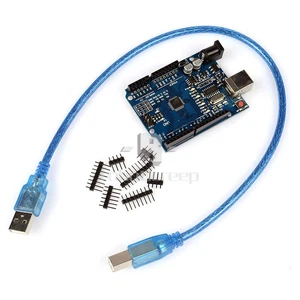 UNO R3 ATmega328P CH340G + USB Cable for Arduino Robotics CNC DIY Kit - Picture 1 of 5
