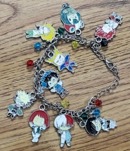 My Hero Academia Motto Metall Bettelarmband All Might Deku Bakugo Ochaco - Bild 1 von 5