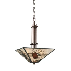 Quoizel Russell 20" Large Pendant 4 Light Fixture Hazel Bronze MCRU2820HA - Picture 1 of 2
