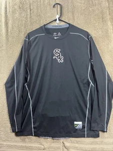 Camisa ajustada de manga larga Chicago White Sox para hombre Nike Pro Combat Hypercool talla L - Imagen 1 de 11