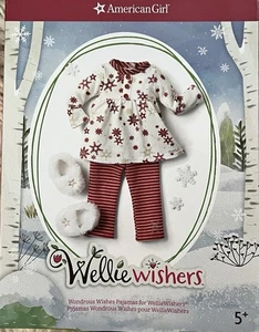 Pigiama American Girl Wellie Wishers Wondrous Wishes nuovo con scatola ritirato senza bambola - Foto 1 di 2