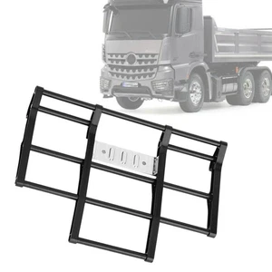 RC LKW Frontstoßstange schwarz 1/14 - Metall Modellzubehör - Bild 1 von 9