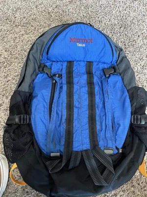 Mochila Marmot Talus Biospan, copo azul/preto/cinza - Imagem 1 de 4