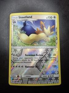 Stoutland 105/149 Reverse Holo - SM Base Set - NEAR MINT NM - Pokemon TCG - Picture 1 of 2