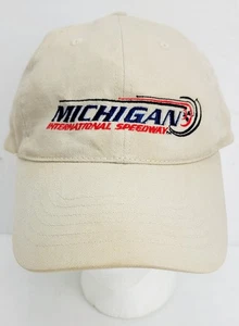 Michigan International Speedway Mütze Nascar beige verstellbar - Bild 1 von 8