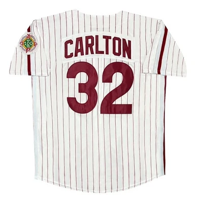 Футболка мужская Steve Carlton 1984 Philadelphia Phillies Cooperstown белая - Изображение 1 из 4