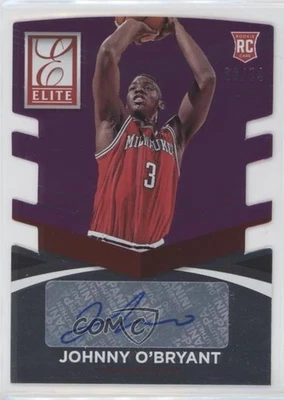2014-15 Panini Donruss Purple Die-Cut /74 Johnny O'Bryant #4 Rookie Auto RC - Image 1 of 2