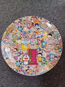 Takashi Murakami Doraemon Ausstellung 2017 großer Teller selten - Bild 1 von 4