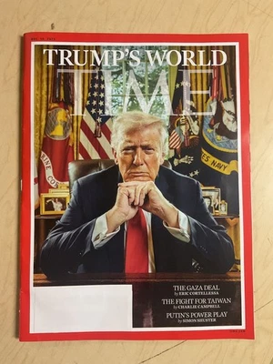 TIME MAGAZINE November 10, 2025 DONALD TRUMP'S World Foto 1 de 2