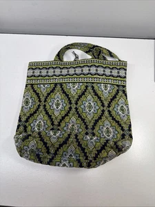 Borsa tote bag Vera Bradley Cambridge verde e blu - Foto 1 di 4