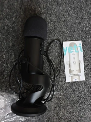 Yeti Blackout Ultimate USB Mikrofon für professionelle Aufnahmen nur einmal benutzt - Bild 1 von 4