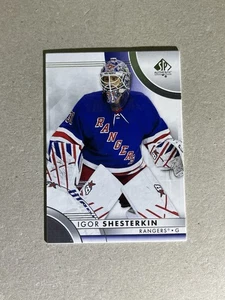 Igor Shesterkin 2023-24 SP Auténtico #9 New York Rangers - Imagen 1 de 2