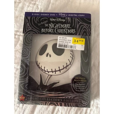 The Nightmare Before Christmas 2 Disc Collectors Edition DVD and Digital Copy - Image 1 of 4